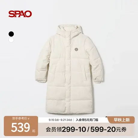 【WOODIE系列】SPAO韩国同款25年冬季新品休闲保暖棉服外套商品大图