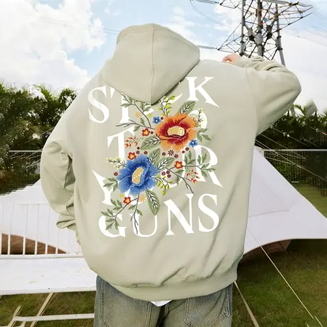 Nuthink大码420g重磅保暖加绒加厚卫衣美式潮牌男潮加肥加大外套商品大图