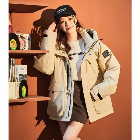 唐狮2023年秋冬新款棉衣女韩版设计感百搭派克服小个子外套12.7图片