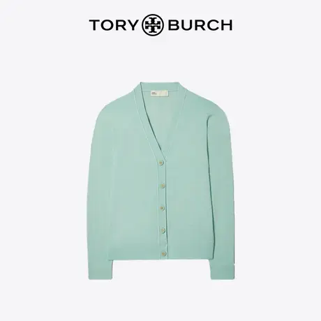 【12期免息】TORY BURCH 汤丽柏琦 V领针织开衫毛衣 146283图片