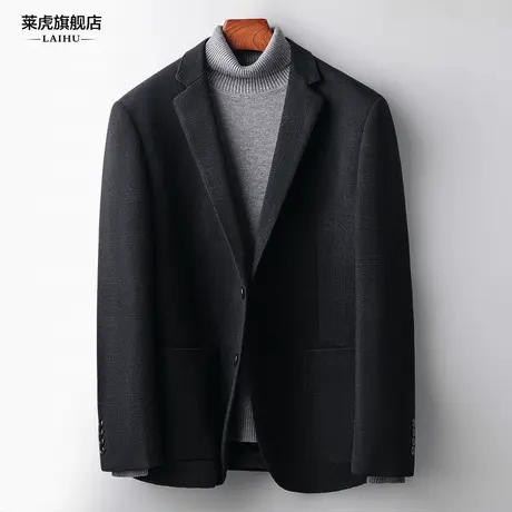秋冬新款男士西服外套韩版商务百搭休闲小西装男修身时尚单件上衣商品大图