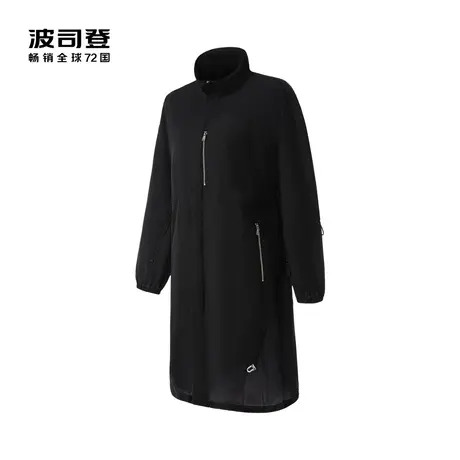 【买3免1】波司登中长款宽松商务时尚立领风衣外套女通勤图片