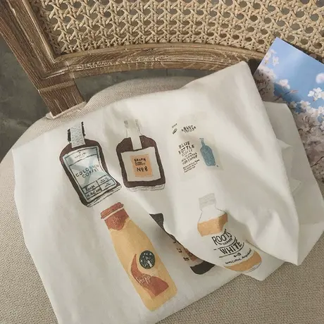 日系复古vintage短袖T恤女夏季韩版bf原宿风宽松学生圆领半袖上衣商品大图