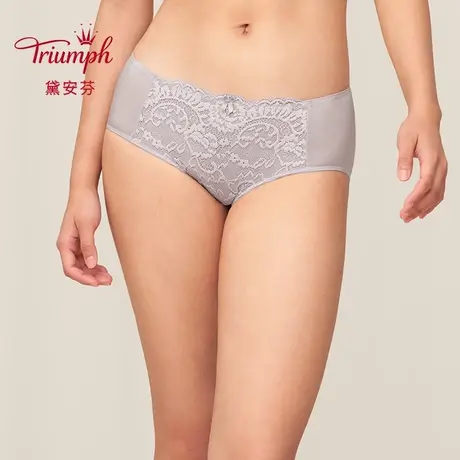 Triumph/黛安芬呼吸系列蕾丝内裤女优雅中腰舒适平角裤87-2215商品大图