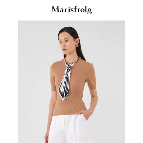 【奥莱独有保暖季特价 】玛丝菲尔毛针织衫商品大图