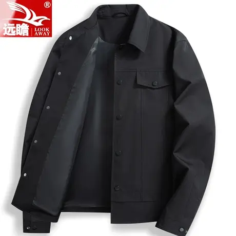 秋季男士夹克2023新款潮牌百搭休闲上衣翻领工装外套男春秋款男装商品大图