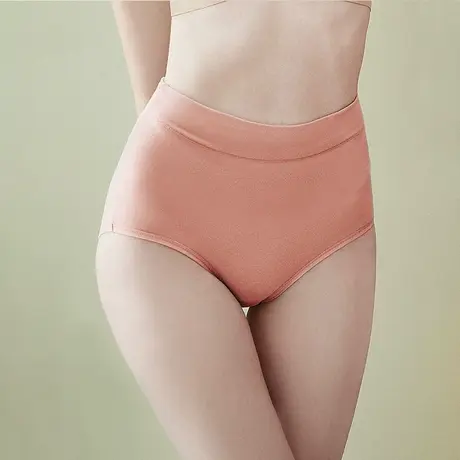 高腰内裤女士棉抗菌大码全棉裆透气三角裤女生收腹短裤头商品大图