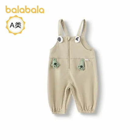 【商场同款】巴拉巴拉宝宝裤子男童休闲裤背带裤2025新款春装萌趣商品大图
