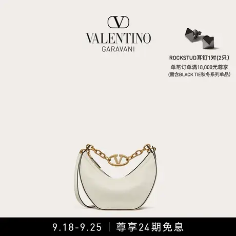 【明星同款】华伦天奴VALENTINO女士VLOGO MOON HOBO手袋图片