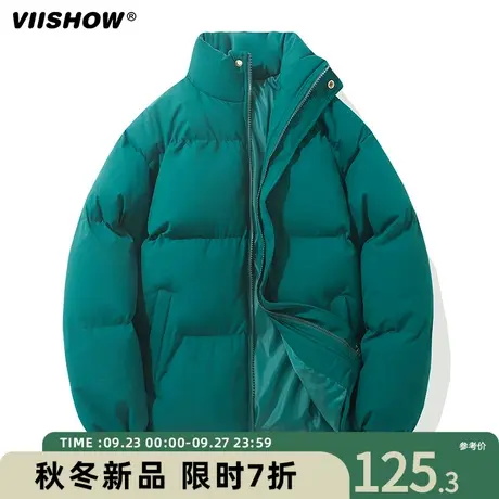 VIISHOW棉衣冬季美式棉服男保暖面包服男生痞帅宽松潮牌加厚衣服商品大图