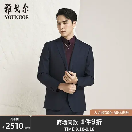 【商场同款】雅戈尔男士西服秋冬新款官方商务休闲西装外套S3808商品大图