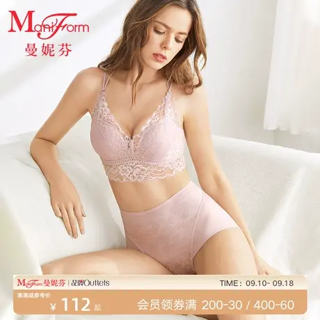 曼妮芬高腰塑身裤收腹收腰提臀塑形三角束裤女士内裤20510152商品大图