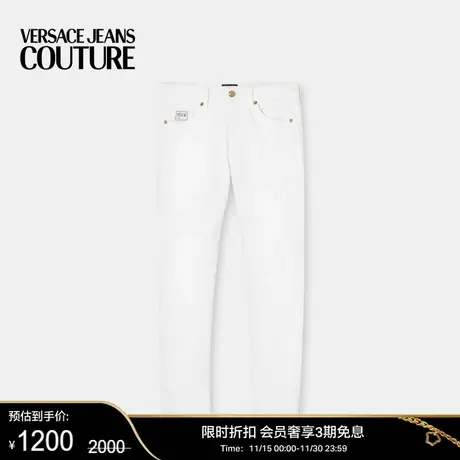 【限时优惠】VERSACE JEANS COUTURE 女士修身牛仔裤商品大图