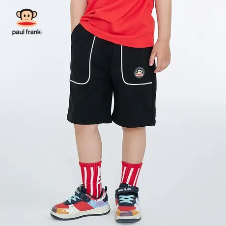 大嘴猴男童裤子潮薄款短裤外穿儿童中裤中大童男孩五分裤运动夏装图片