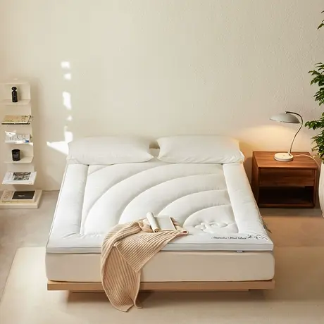 恒源祥全棉澳洲羊毛软床垫单人舒适家用软垫四季通用卧室加厚床褥商品大图