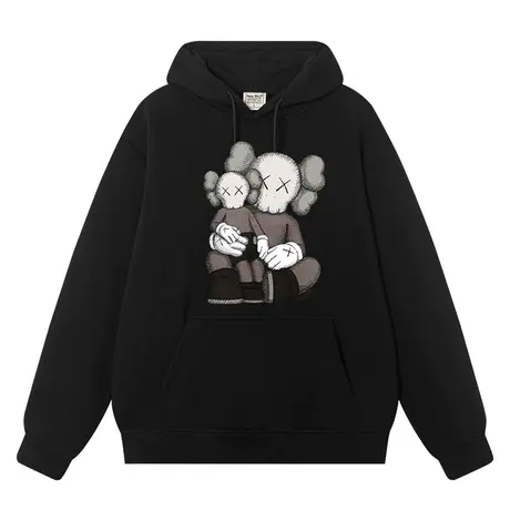 秀洛芝麻街联盟周边复古潮牌连帽衫加绒加厚外衣外套潮牌秋冬卫衣图片