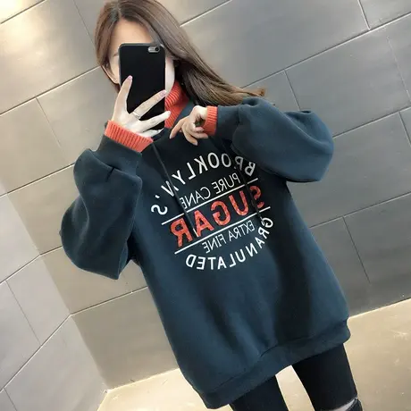 卫衣2023年新款女装韩版秋冬季秋款秋装宽松女士加绒外套爆款上衣图片