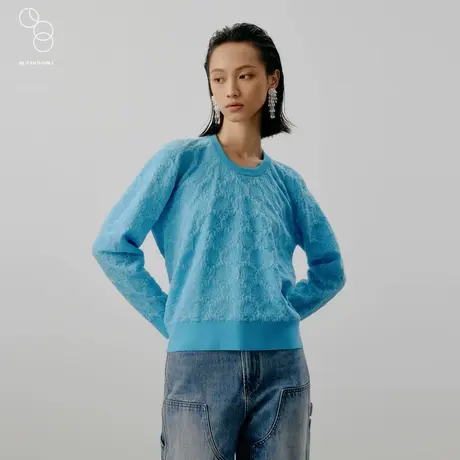 子苞米秋季新款毛针织衫图片