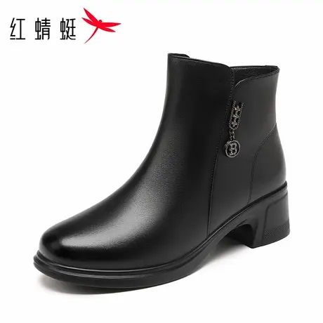 红蜻蜓女妈妈跟鞋WTC457071H商品大图