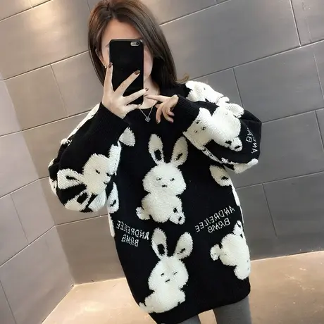 毛衣女装2023年新款秋冬季女士秋款秋装宽松外穿上衣服打底衫洋气商品大图