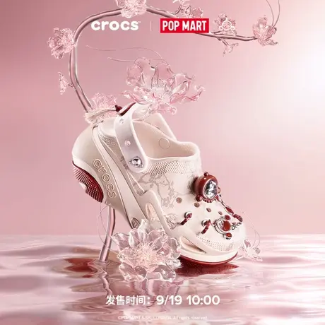 Crocsx SKULLPANDA 联名款洞洞鞋商品大图