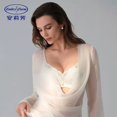 【直播今日王炸秒杀】安莉芳繁星玫瑰舒挺杯文胸女小胸无钢圈内衣商品大图