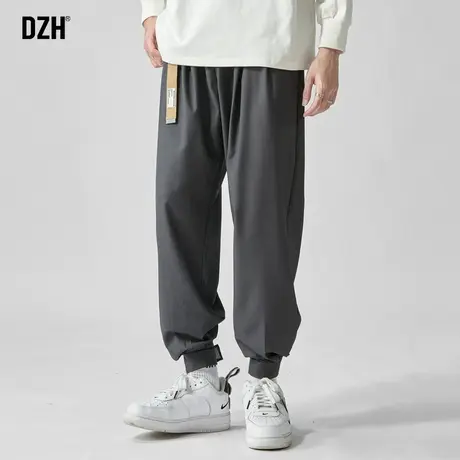 男士日系工装裤子潮牌痞帅炸街男休闲男裤秋款2024新款束脚裤男款商品大图