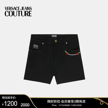 【甄选折扣】VERSACE JEANS COUTURE 女士牛仔短裤商品大图