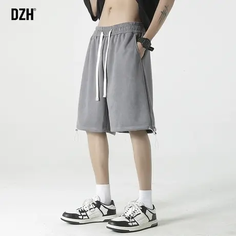 男生5分运动短裤男跑步男裤夏季薄款大裤衩2023新款半截裤沙滩裤图片