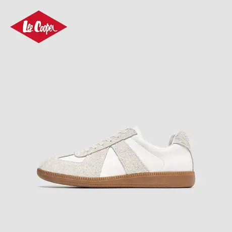 Lee Cooper2025春季新款复古德训鞋男皮面经典休闲鞋低帮平底潮鞋商品大图