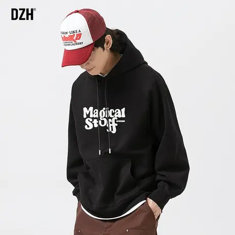 男士400G重磅卫衣男秋季连帽潮牌男装2023新款休闲外套男款连帽衫商品大图