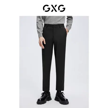 【新款】GXG男装 秋季男潮流时尚男休闲长裤GHC102010H商品大图