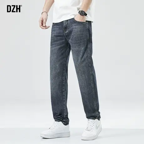 男士修身牛仔裤男春夏直筒裤子高街vibe男款休闲男裤2023新款长裤商品大图
