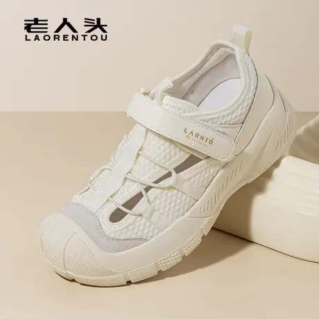老人头女鞋子厚底溯溪鞋2025夏季新款透气涉水运动休闲女凉鞋商品大图