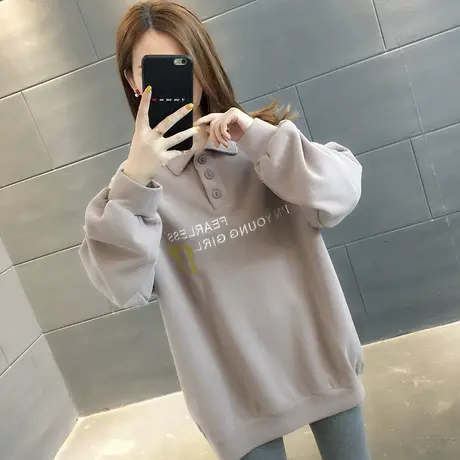 卫衣2023年新款女装韩版秋冬季秋款秋装宽松女士加厚上衣外套爆款图片