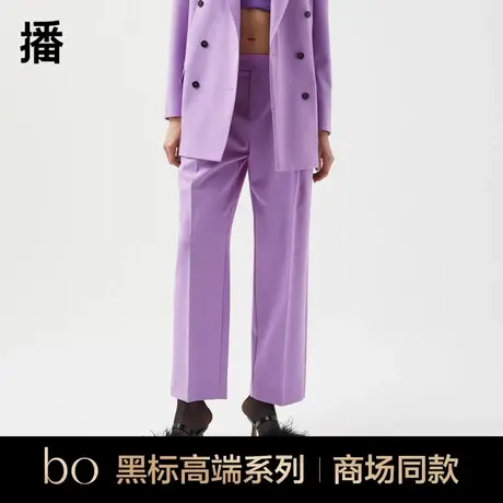 播黑标高端系列西装裤女商场同款高腰显瘦气质阔腿裤子BDQ4KD0623图片