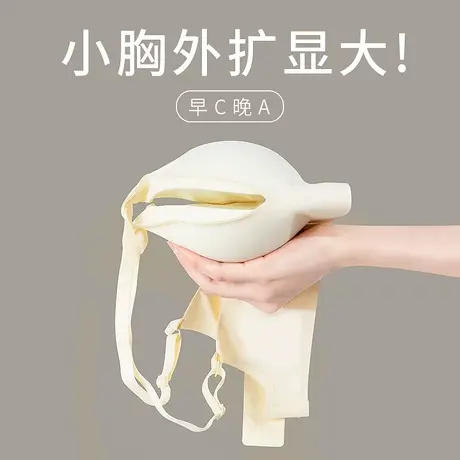 小胸显大外扩带胸垫聚拢型无痕正品内衣加厚软支撑可拆卸文胸胸罩商品大图