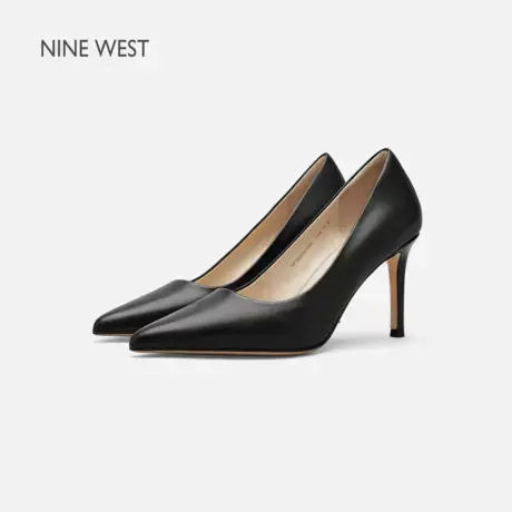 【商场同款】Nine West/玖熙女士高跟鞋2025新款真皮8.5cm图片