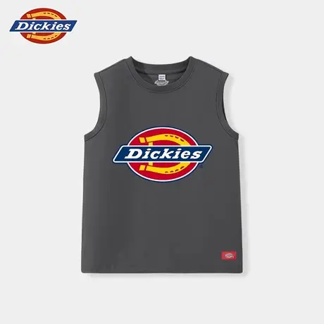 Dickies童装男童无袖t恤儿童美式休闲纯棉坎肩男孩潮牌运动背心A商品大图