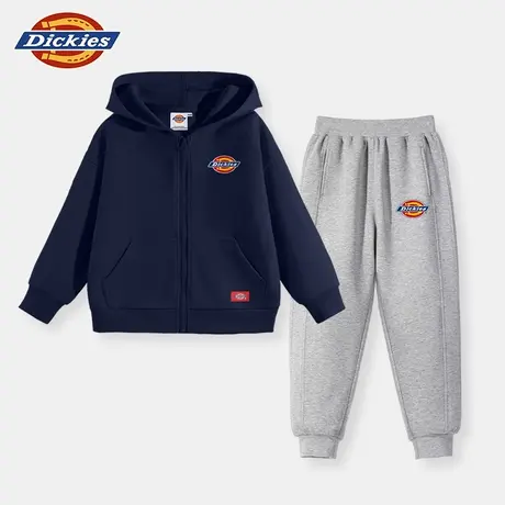Dickies童装男童秋装套装2025新款儿童潮牌连帽外套女童秋季开衫A商品大图
