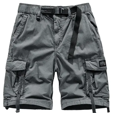 VIP夏季工装短裤男潮牌宽松直筒运动中裤机能多口袋休闲五分裤子商品大图