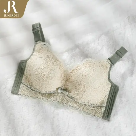 大胸显小文胸薄款收副乳调整型舒适女内衣新款2020爆款无钢圈胸罩商品大图