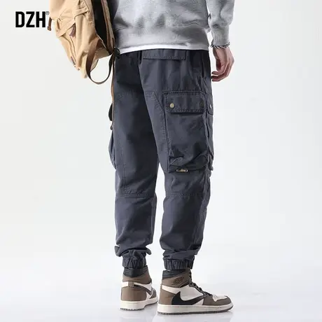 青少年痞帅工装裤男束脚裤子男款休闲裤春季2024新款登山裤机能裤商品大图