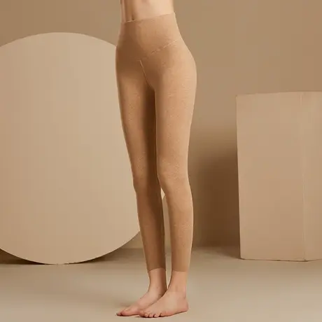 冬毛裤睡裤女高腰加绒保暖裤无痕打底长裤内穿大码家居裤线裤衬裤商品大图