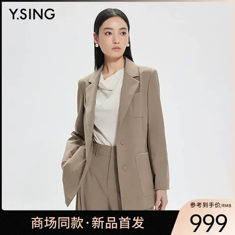 【商场同款】Y.SING衣香丽影2025年春中长外套150221910图片