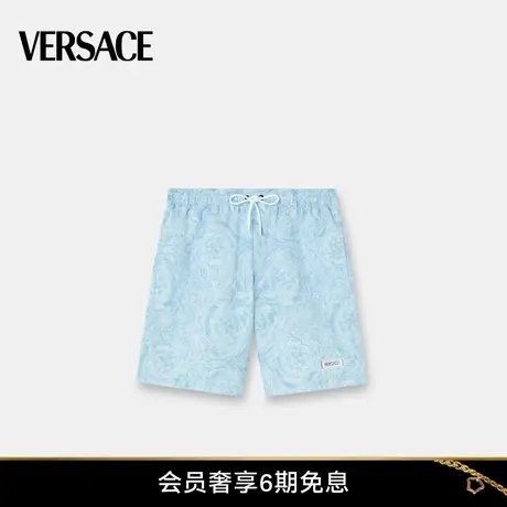 【春夏新品】VERSACE/范思哲 男士 Barocco 沙滩裤图片
