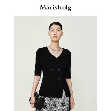 【奥莱独有保暖季特价 】玛丝菲尔毛针织衫商品大图