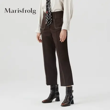 【言选好物】Marisfrolg/玛丝菲尔女装冬季新款专柜同款裤子商品大图