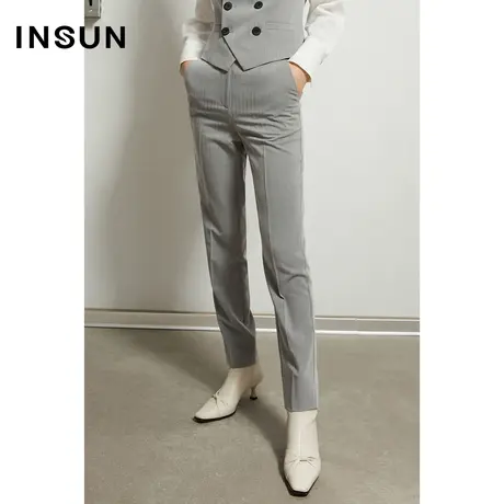 恩裳奥莱冬季轻商务气质感有型西裤图片