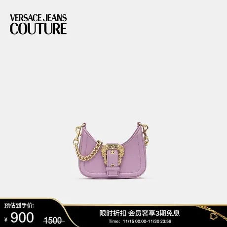 【甄选折扣】VERSACE JEANS COUTURE女士背提包单肩链条小月牙包图片